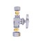 Hausen 1/2 in. Nominal Compression Inlet x 1/2 in. O.D. Compression Outlet Multi-Turn Straight Valve, 5PK HA-SS116-5 - alternate 2